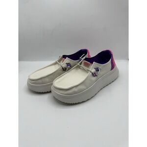 Hey Dude Women's Wendy Peak Chambray Slip-On,  Size W9, Aztec Cushion Sole